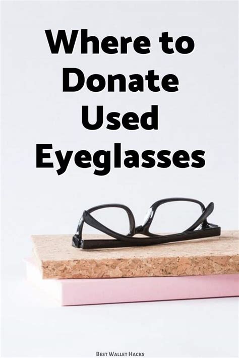 where to donate used eyeglasses.